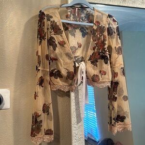 Free people Kylie tie top